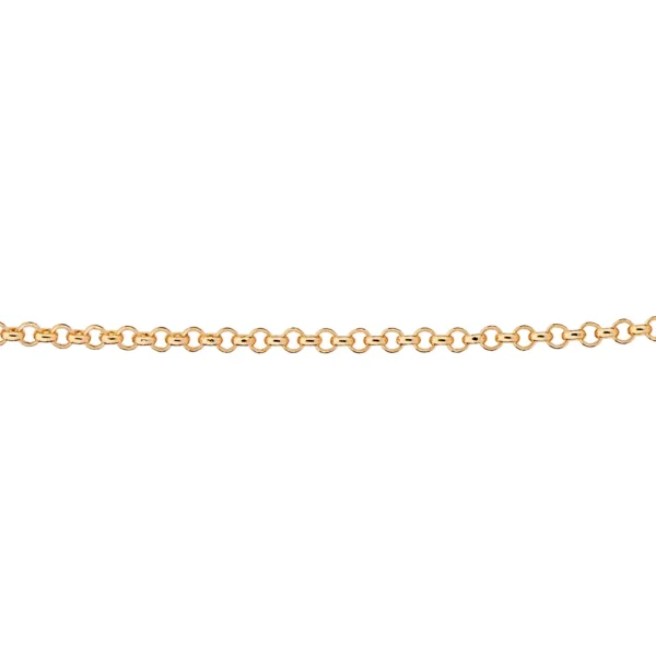 GARGANTILHA ELO PORTUGUÊS BANHADA A OURO 18K - TAM.50 - Image 3