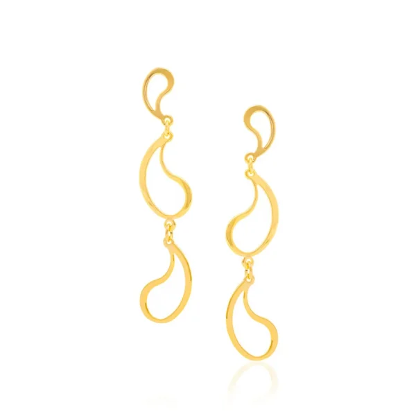 BRINCO BANHADO A OURO 18K - TAM.ÚNICO