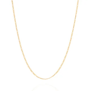 GARGANTILHA 3X1 BANHADA A OURO 18K - TAM.50