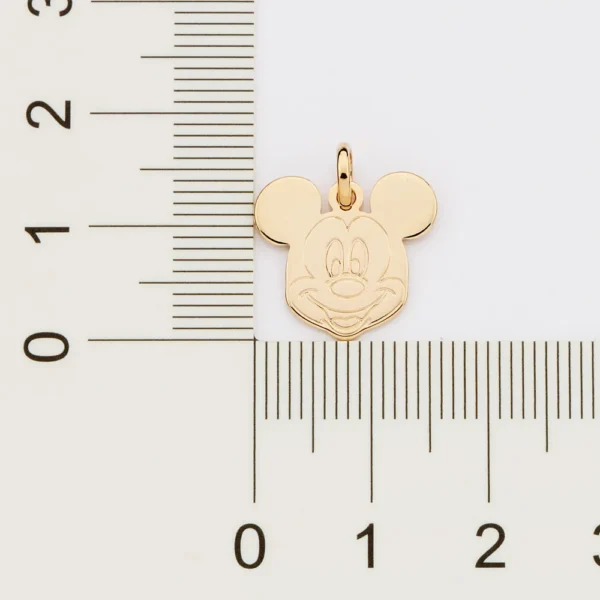 PINGENTE ROSTO DO MICKEY BANHADO A OURO 18K - TAM.ÚNICO - Image 4