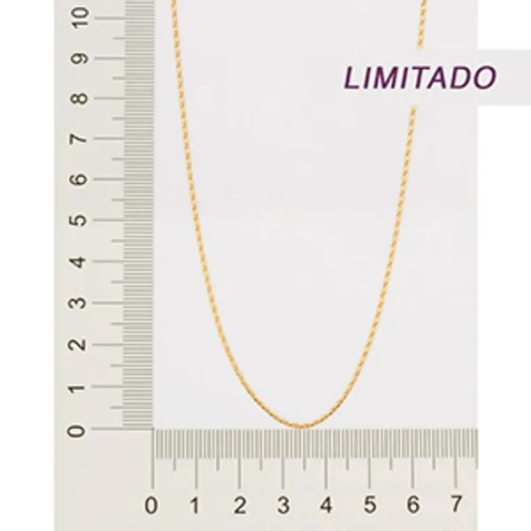GARGANTILHA BANHADA A OURO 18K - TAM.50 - Image 4