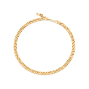 GARGANTILHA BANHADA A OURO 18K - TAM.42