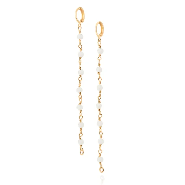 BRINCO ARGOLA BANHADO A OURO 18K - TAM.ÚNICO