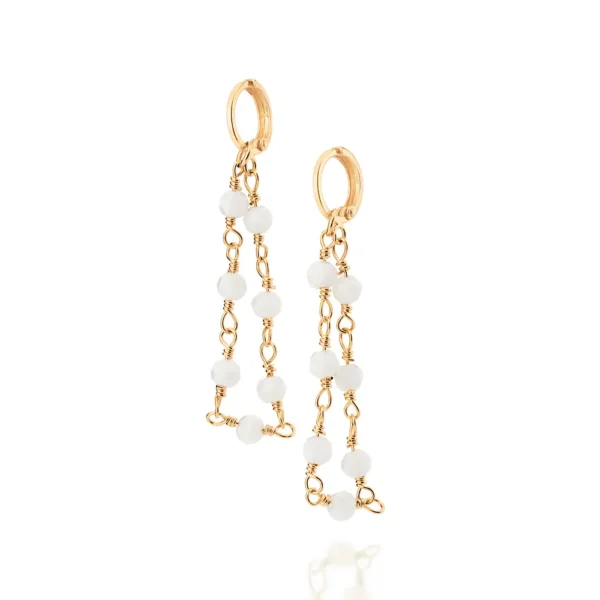 BRINCO ARGOLA BANHADO A OURO 18K - TAM.ÚNICO - Imagem 2