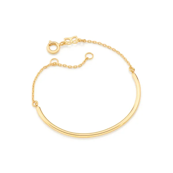 BRACELETE INFANTIL BANHADO A OURO 18K - TAM.16 5516941600