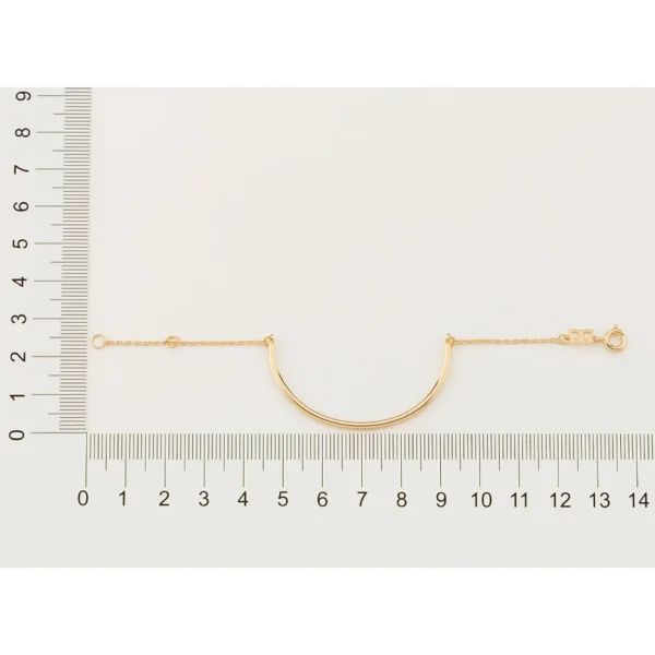 BRACELETE INFANTIL BANHADO A OURO 18K - TAM.16 5516941600 - Image 2